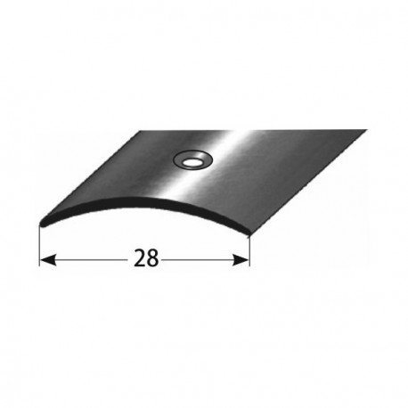 Přechodový profil 28 mm, nerez leštěná, s ochrannou folií - 2,0 mm s SB balením