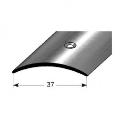 Přechodový profil 37 mm, nerez leštěná, s ochrannou folií 1,5 mm s SB balením