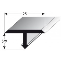T-profil pro přechody 14x9 mm (vnitřní rozměr)