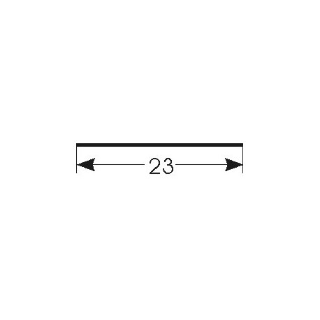 Vložka hladká samolepící pro schodové hrany č.: 80 a 86 -0,71/m